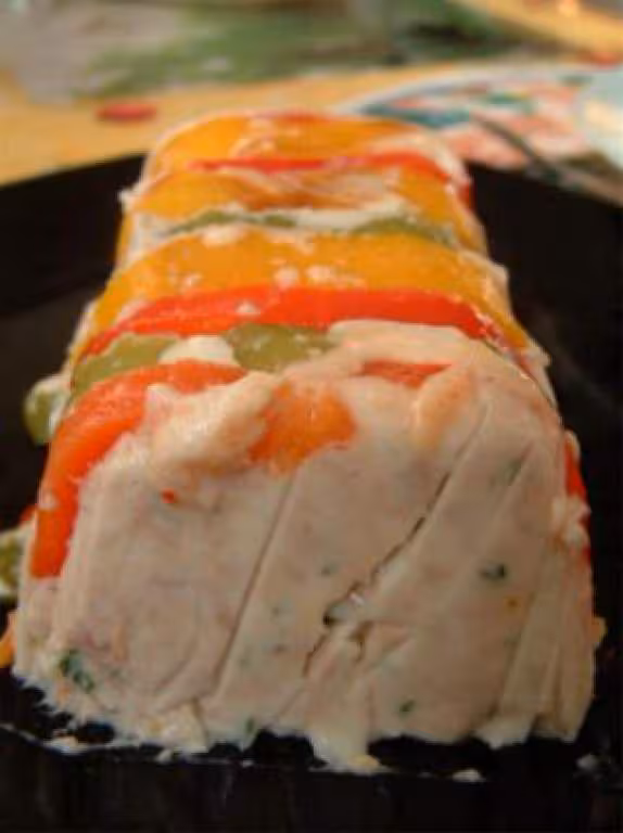 Terrine de thon aux poivrons