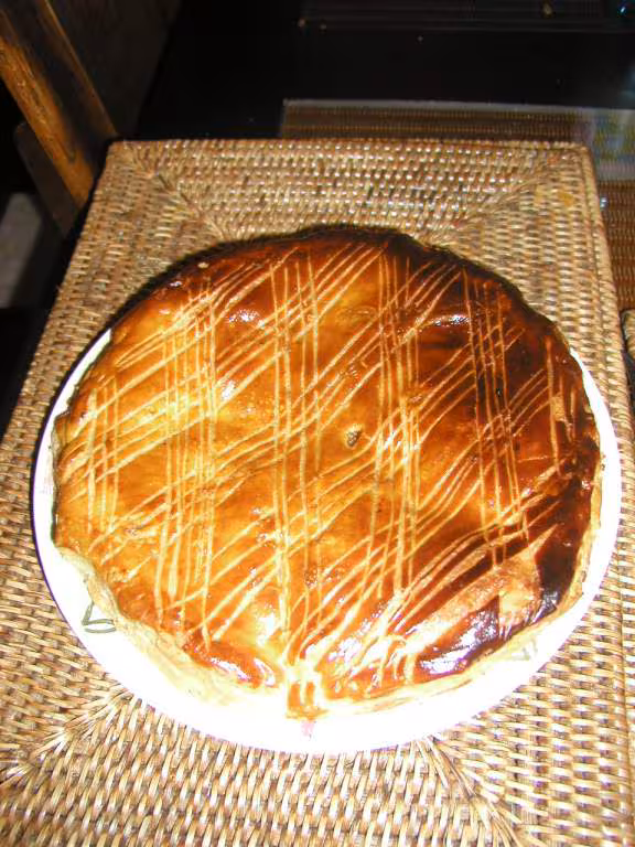 Galette des rois poire chocolat