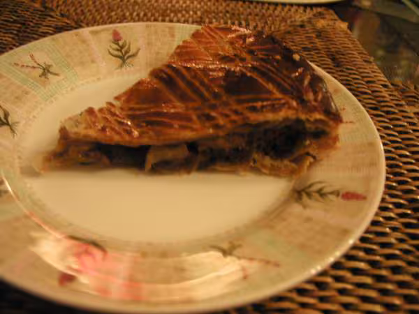 Galette des rois poire chocolat