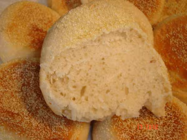Interieur des muffins blanc