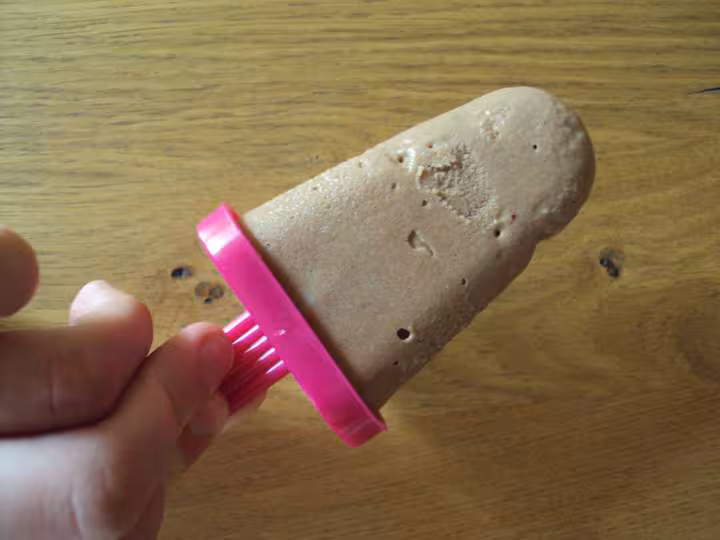 Glace nutella en esquimau