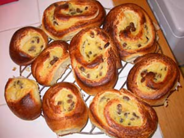 Pains aux raisins recette de vivi13