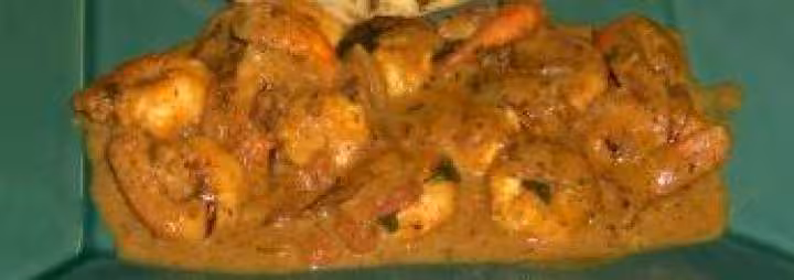 Curry de crevettes