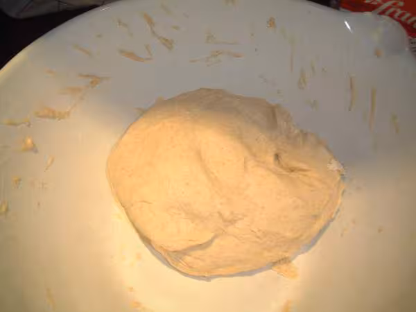 Pate apres le 1er petrissage