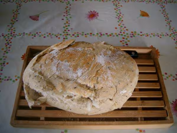 Pain aux cereales en cocotte