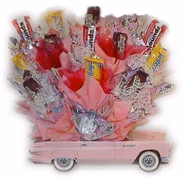 Bouquet de fleurs bonbons