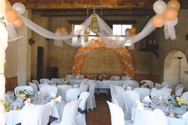 Deco salle orange