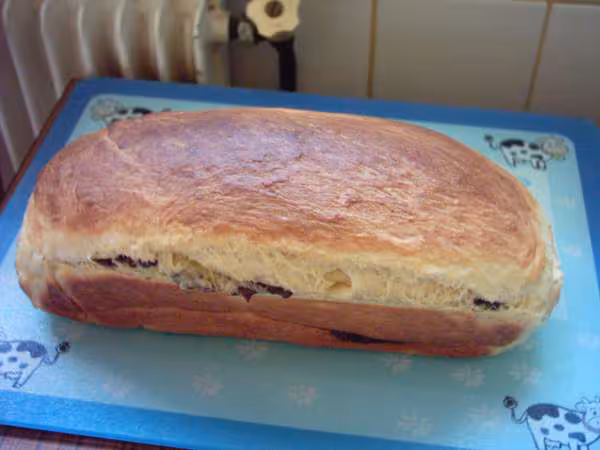 Brioche au lait fourree au nutella