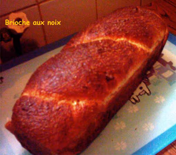 Brioche aux noix