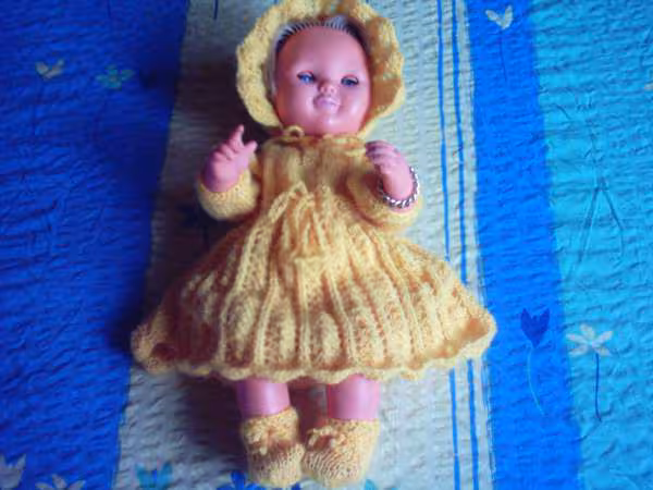 Ma poupee habille par mes p tits doigts