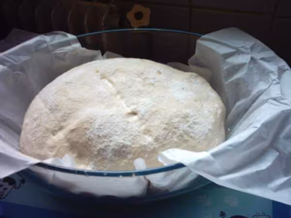 Pain cocotte campagne avant cuisson