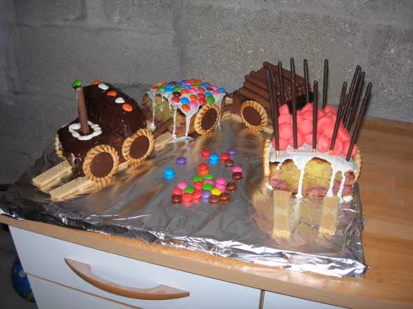 Gateau train