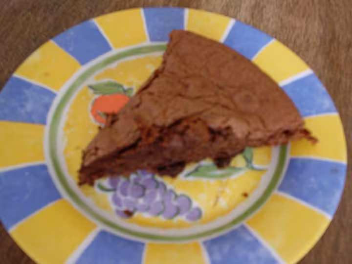Gateau fondant au chocolat sans beurre