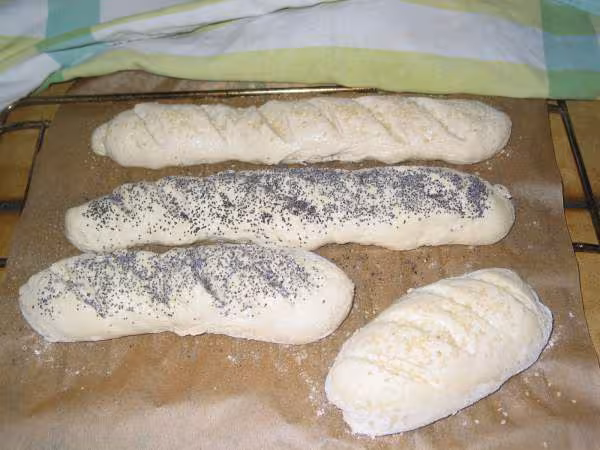 Baguette sur poolish ciabatta