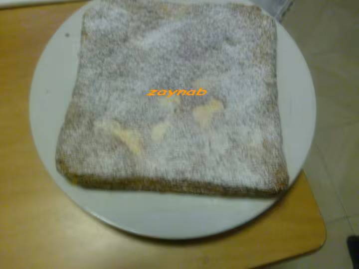 Gateau verse a la ricotta
