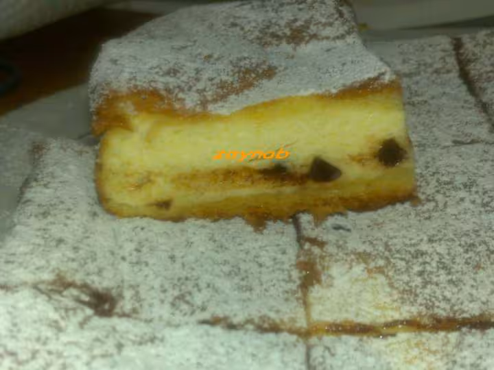 Gateau verse a la ricotta