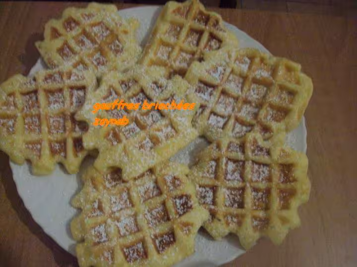 Gauffres briochees