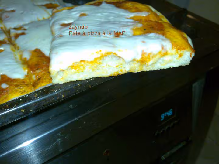 Pate a pizza a la map