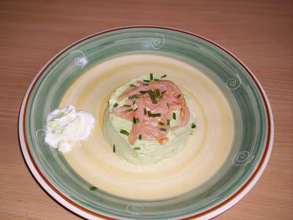 Mousse d avocat et de saumon