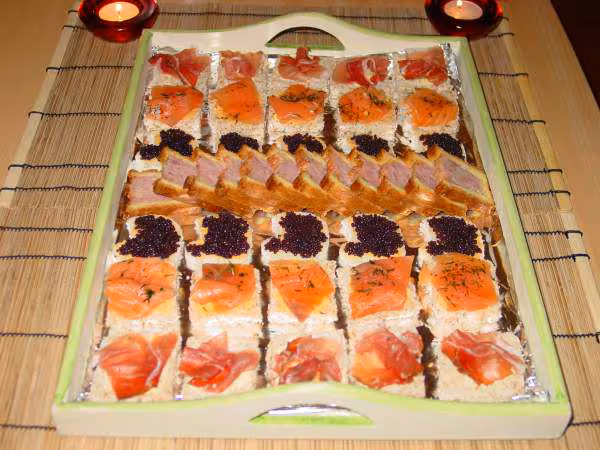 Divers canapes 2