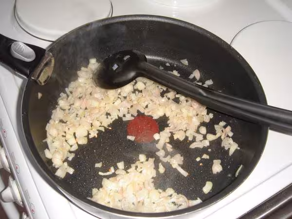 Flan sale cuisson de la farce 1
