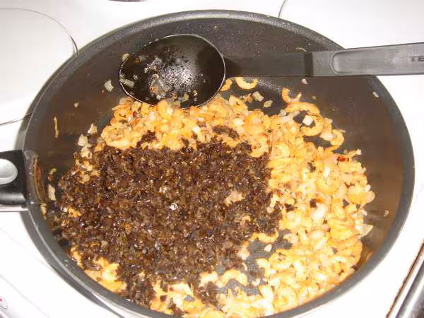 Flan sale cuisson de la farce 2