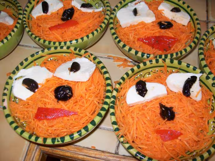 Carottes rapees