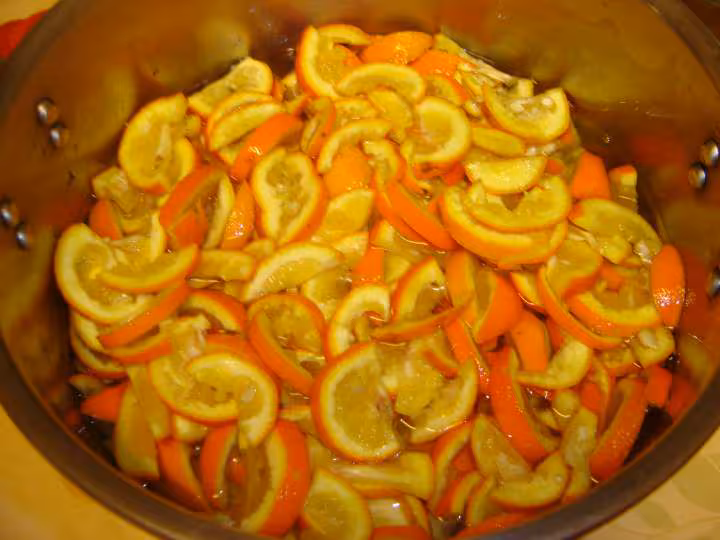 Confiture d oranges amere