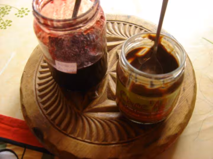 Confiture et chocolat