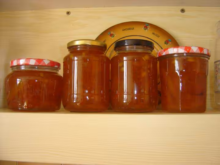 Dans les pots