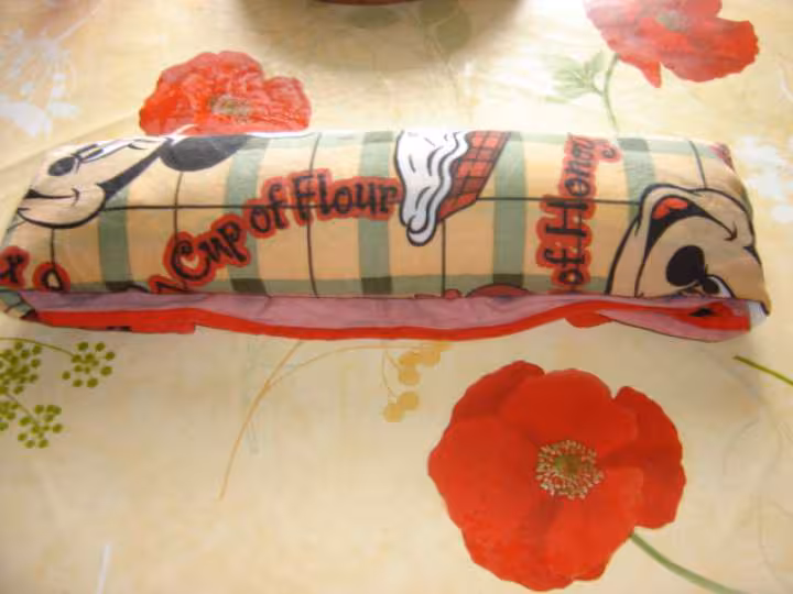 Roule dans le torchon moullie