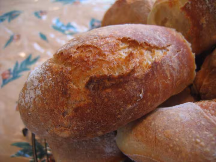 Pains sans petrissage de distel