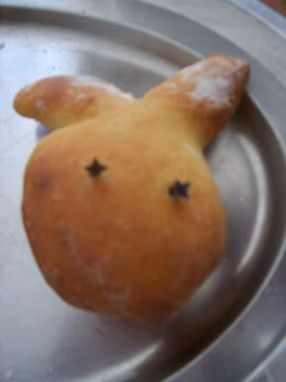 Pain petit lapin de paques