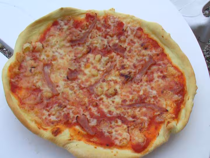 Pizza a la tomme de savoie