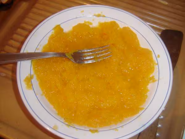 Ecraser avec 1 fourchette