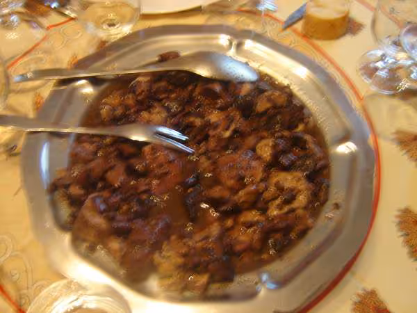 Filet mignon aux cepes et au foie gras