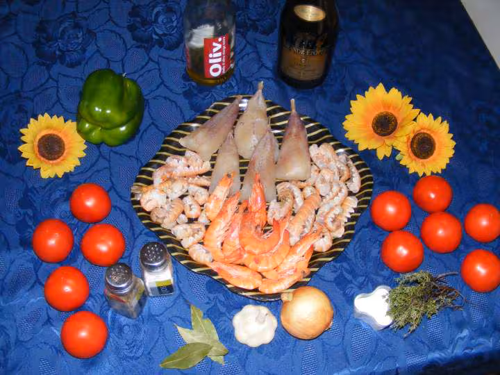 Lotte a la provencale a ma facon