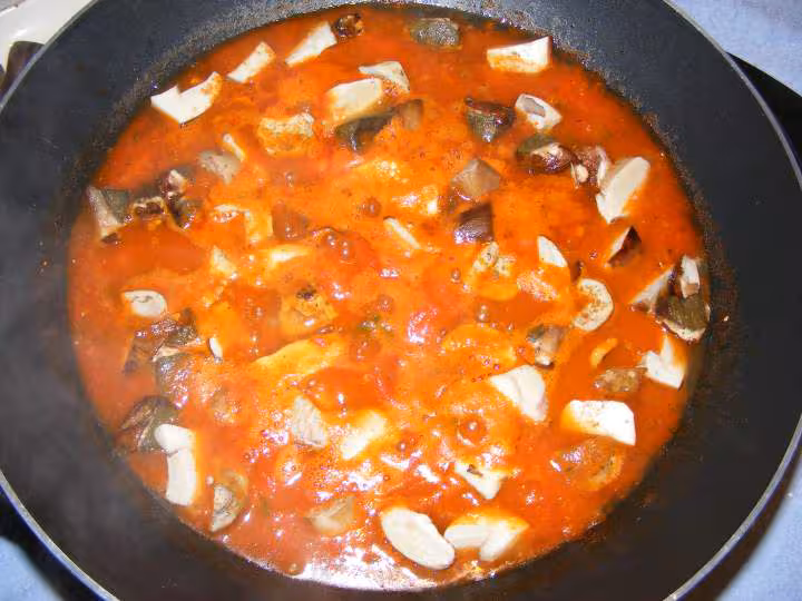 Lotte a la provencale a ma facon
