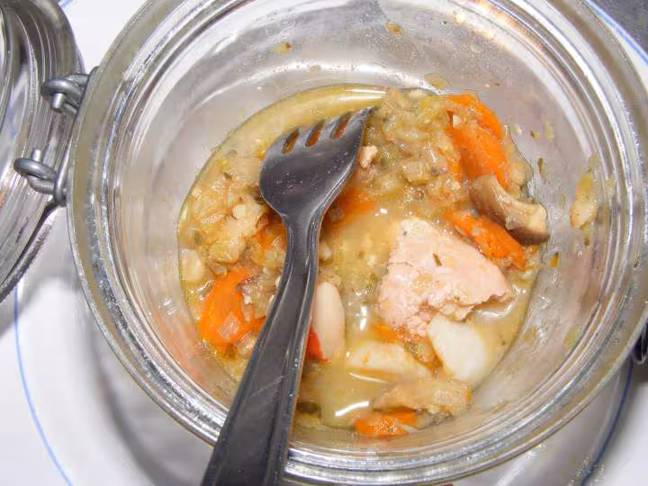 Noix de st jacques au foie gras gras et aux cepes