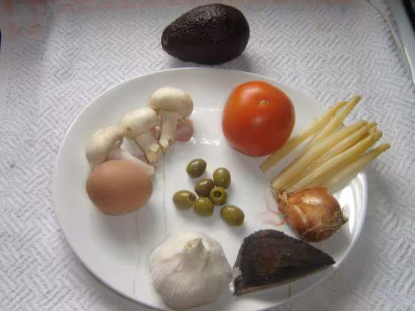 Olives vertes denoyautees