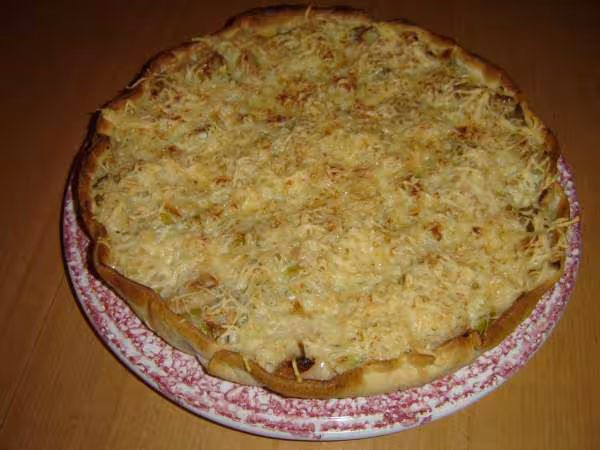 Tarte aux poireaux
