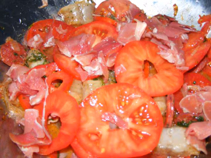 Tomates et jambon