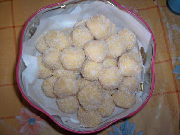 Truffes au chocolat blanc
