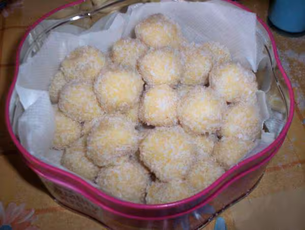 Truffes aux chocolat blanc