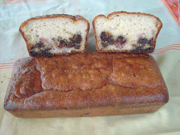 Cakes aux lardons et aux pruneaux
