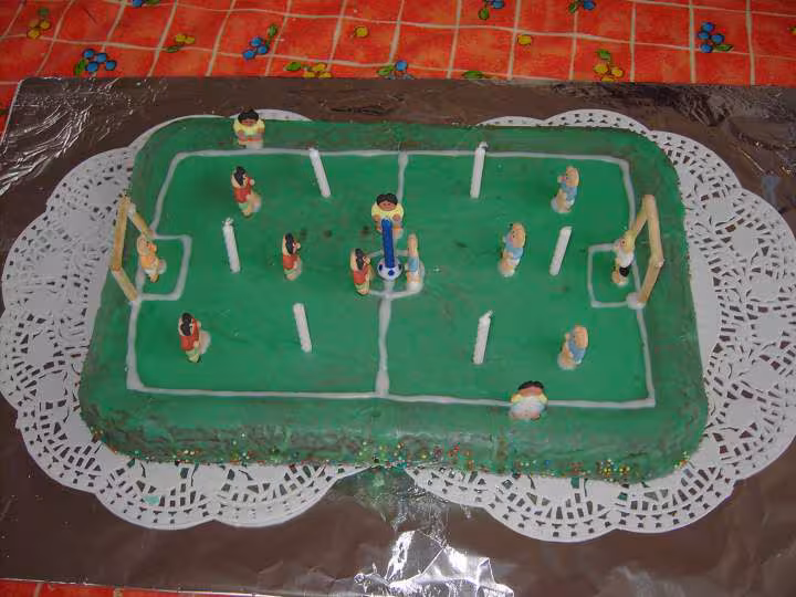 Gateau d aniversaire de mon fils avec les copins