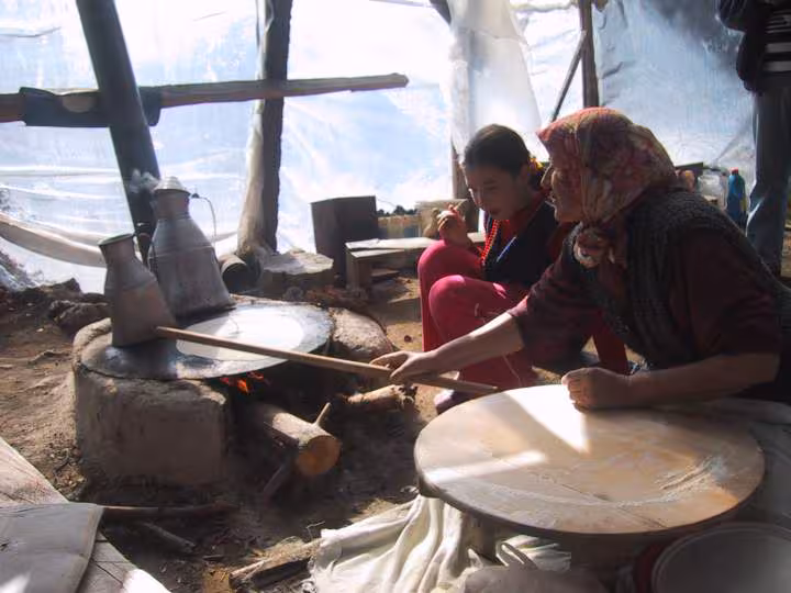 Gozleme ou crepe turque