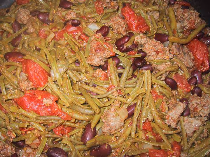 Haricots verts a la texane