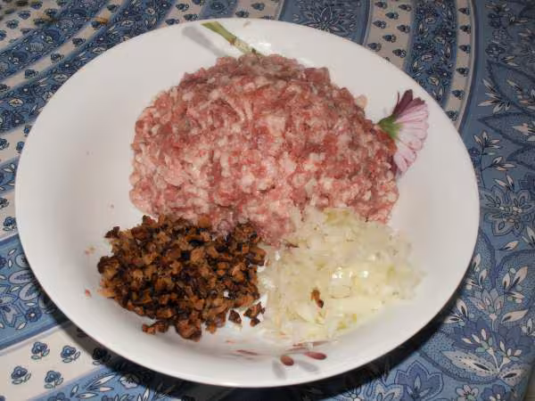Banh bao pour la farce