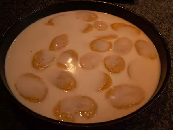 Banh choui hap avant cuisson